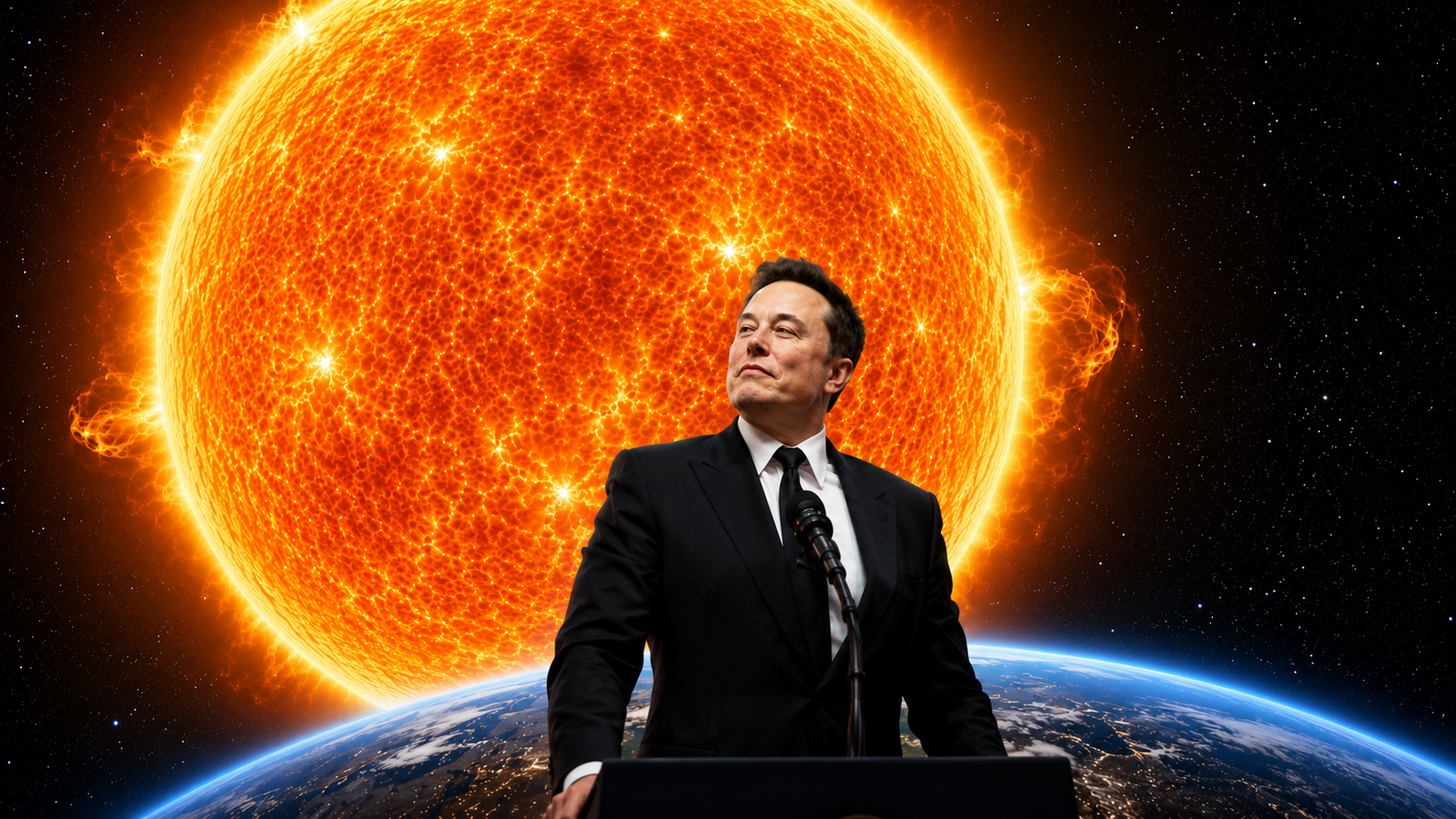 elon musk sun