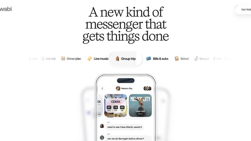 Wabi 2.0: Mensageiro de IA que Cria Apps Sob Demanda
